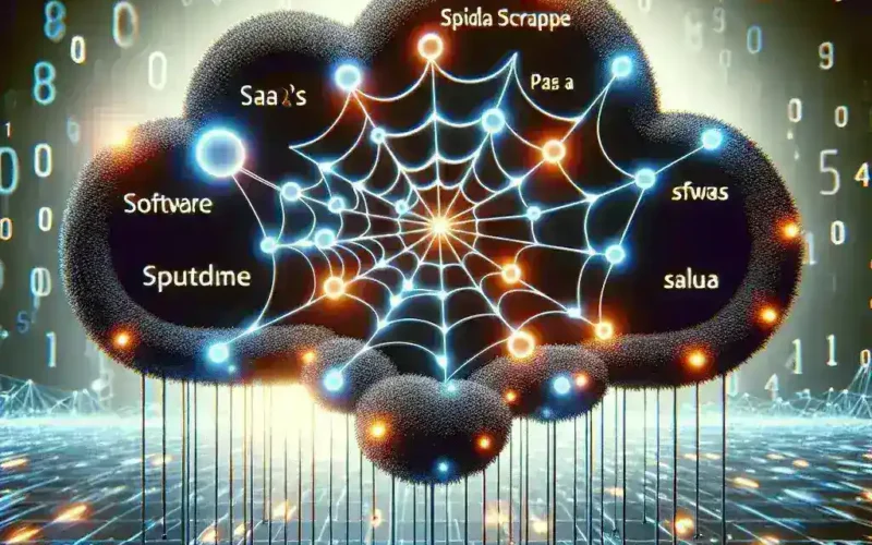 "GraphQL endpoint visual diagram illustrating the seamless data access and enhanced API performance in web scraping SaaS applications."