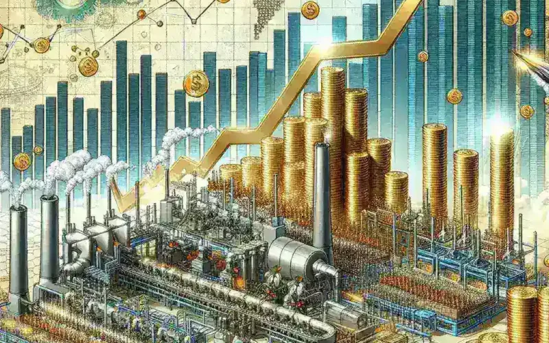 "Graph illustrating key strategies for achieving annual production goals, including innovative approaches and performance metrics to reach the $500 billion target in 2023."