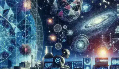"Researchers in AI Astronomy Labs training advanced machine learning models to enhance pulsar timing precision for improving cosmic clock accuracy in astrophysics."