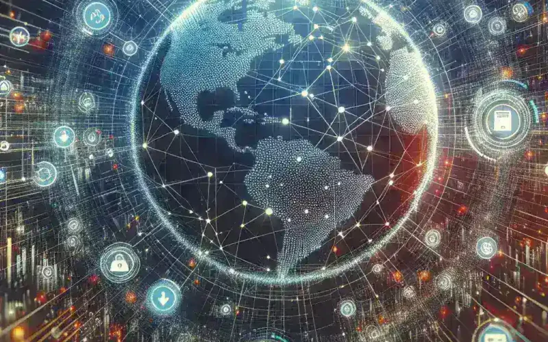 "Global map showcasing multi-region API routing strategies for enhanced performance and reliability across diverse geographic locations."