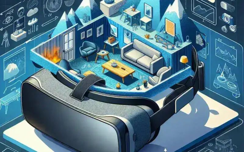 "Meta Quest 3 mixed reality room mapping update showcasing enhanced virtual navigation and immersive gaming experience."