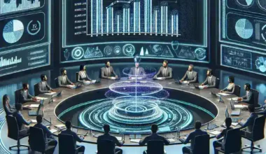 "Business team analyzing reseller agreement compliance using data analytics tools for effective channel management in the tech industry."