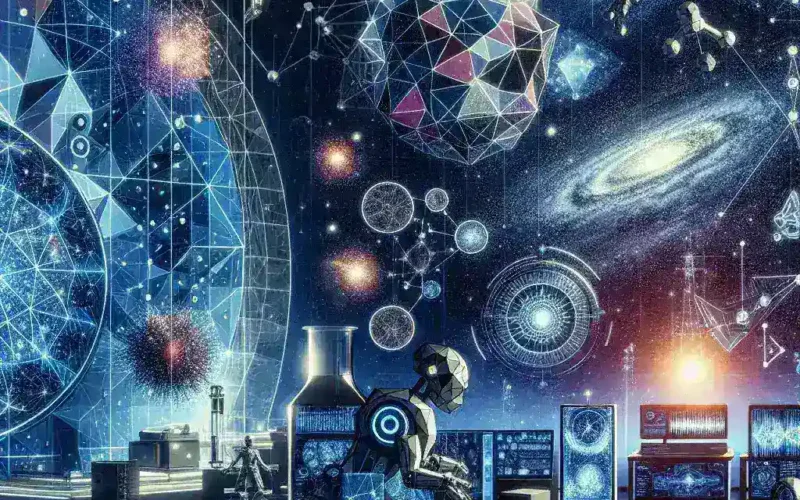 "Researchers in AI Astronomy Labs training advanced machine learning models to enhance pulsar timing precision for improving cosmic clock accuracy in astrophysics."